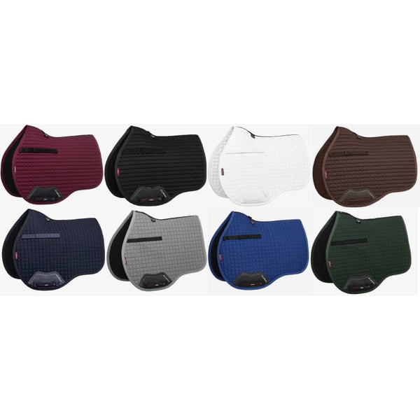 LeMieux Cotton GP Square Saddlecloth Burgundy/Black/White/Brown/Navy/Grey/Green