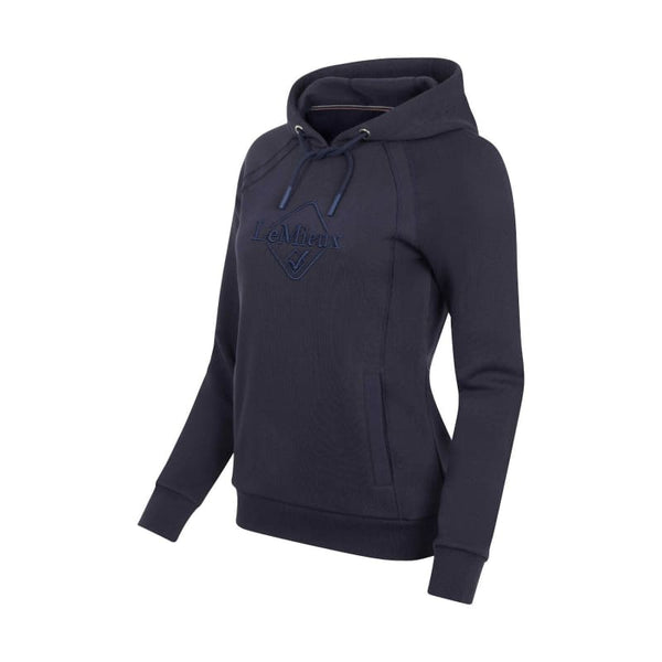 LeMieux Elite Hoodie Hoody Soft Brushed Fabric Hooded Jumper Navy/Black UK 6-18