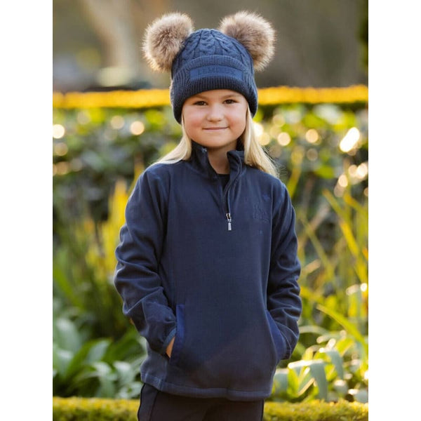 LeMieux Mini Mari Zip Through Micro Fleece Kids Soft Microfleece Jumper Jacket