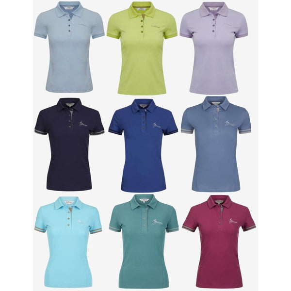 LeMieux Polo Shirt Technical Wicking Stretch Everyday Riding Top Summer 2023