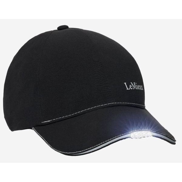 LeMieux Torch Cap Soft Shell Baseball Hat LED Light Unisex Adjustable Winter 23