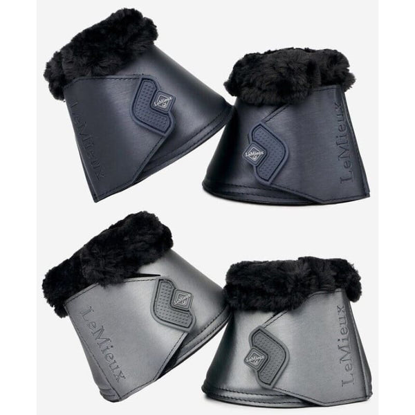 LeMieux Twilight Fleece Edged Mesh Lined Wrapround Over Reach Overreach Boots