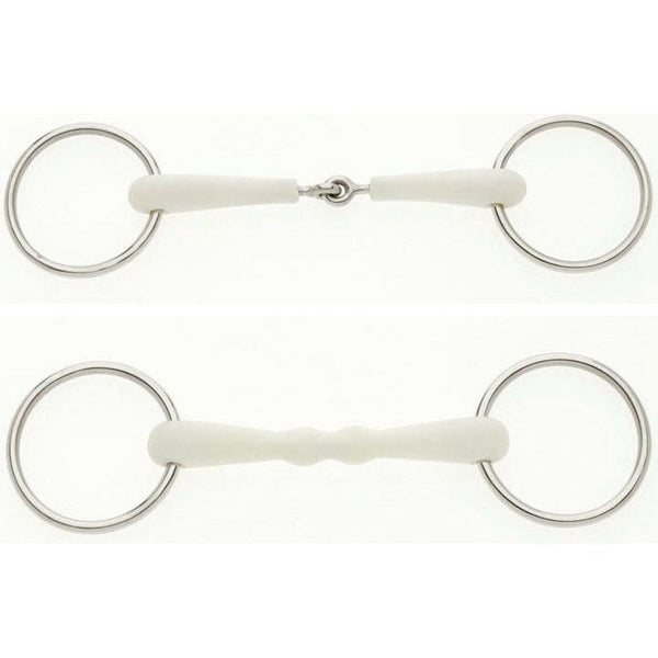 Lorina Flexi Loose Ring Mullen Mouth/Jointed Snaffle Bit Young Sensitive Horses