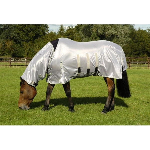 Mark Todd Fly Ultra Combo Rug Lightweight UV and Fly Relief Silver 5'6'' - 7'0''