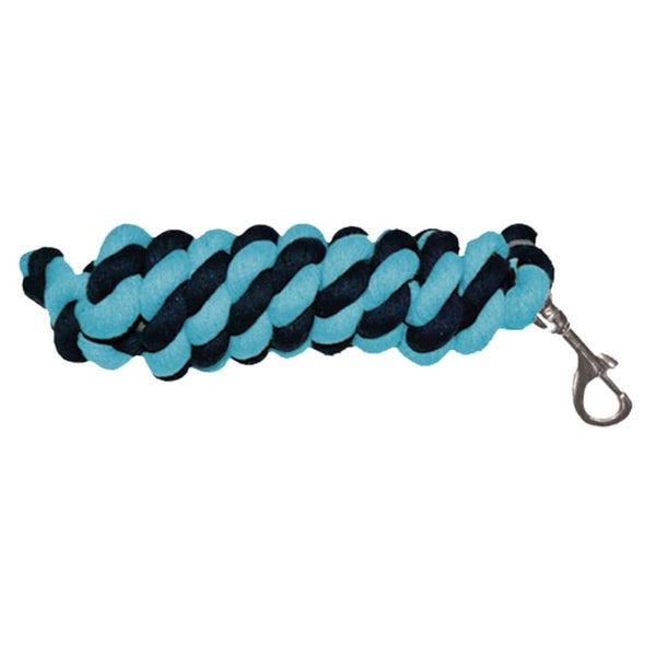 Mark Todd Two-Tone Cotton Leadrope Navy/Grey Navy/Aqua Navy/Royak Navy/Orange