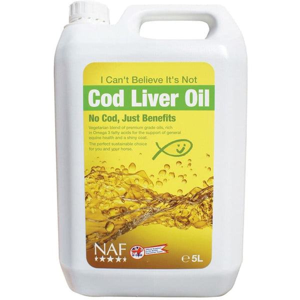 NAF I Cant Believe Its Not Cod Liver Oil Vegetarian Oil Blend Alternative 2.5-5L