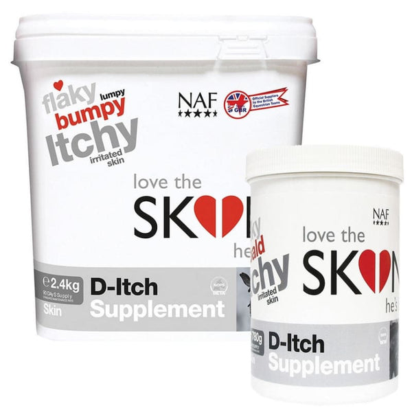 NAF Love The Skin He's In D-Itch Supplement Anti-Itching Seasonal Skin Disorders