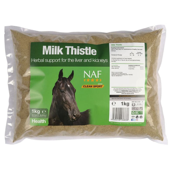 NAF Milk Thistle Natural Herbal Support Supplement For Liver and Kidneys 1kg