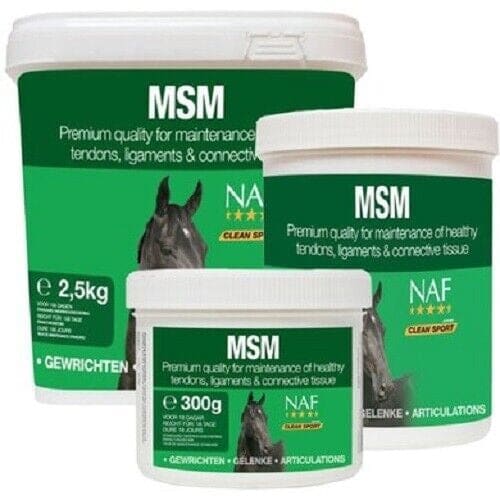 NAF MSM Pure Bio-Available Sulphur Supports Soft Tissue Tendons Ligaments Muscle