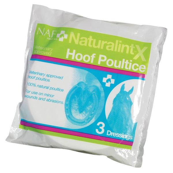 NAF NaturalintX Hoof Poultice Minor Foot Wounds Abrasions  Hot Cold Wet Dry 3-10