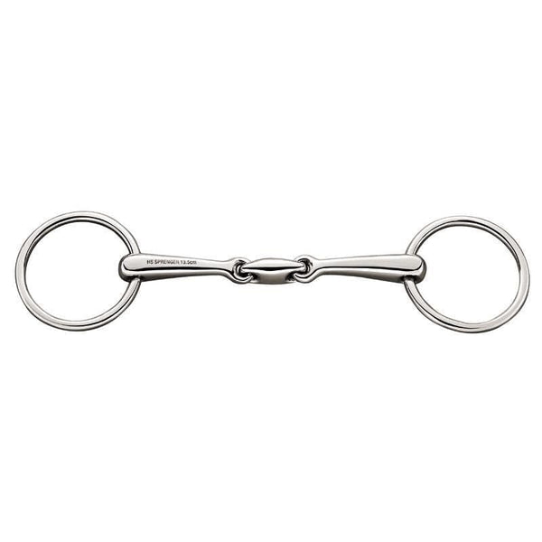 Sprenger Max Control Bradoon Double Joint Lozenge Loose Ring Snaffle Bit 40711