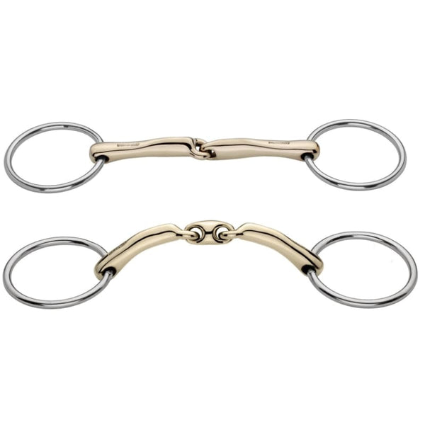 Sprenger Novocontact Single/Double Joint Snaffle Bit Sensogan 115-135 12mm 40454