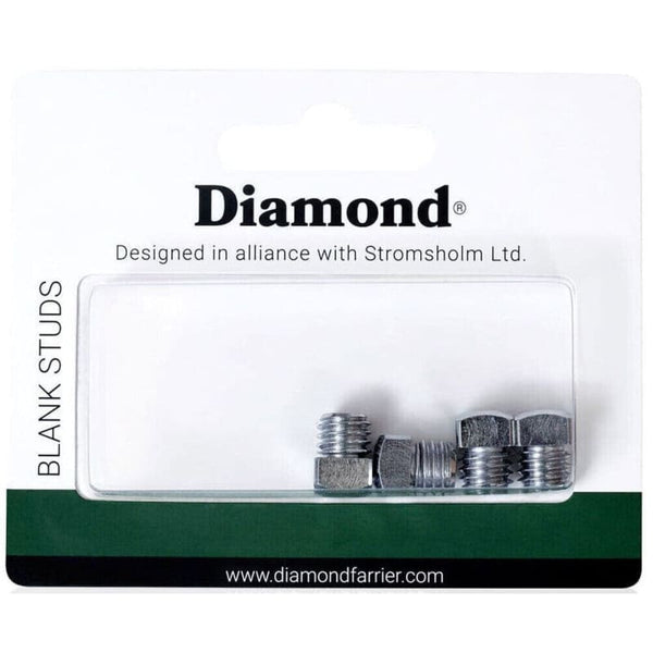 Stromsholm Diamond Blank Stud Set Maintains Screw Thread in Stud Holes (4 Pack)