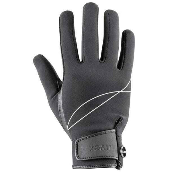 Uvex CRX700 Softshell Winter Wind and Waterproof Horse Riding Gloves Black 6-10.5