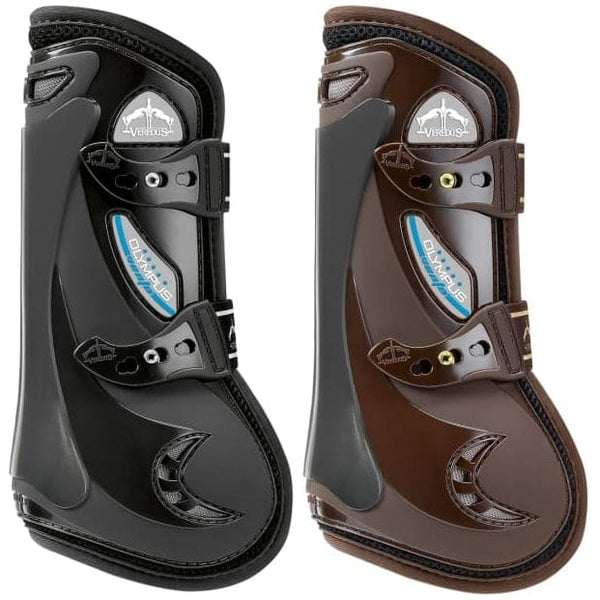 Veredus Olympus Vento Professional Tendon Showjumping front Boots  S/M/L Blk/Brn