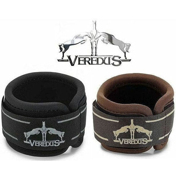 Veredus Pro Wrap Neoprene Pastern Wrap Extra Protective Jumping Black/Brown M/L