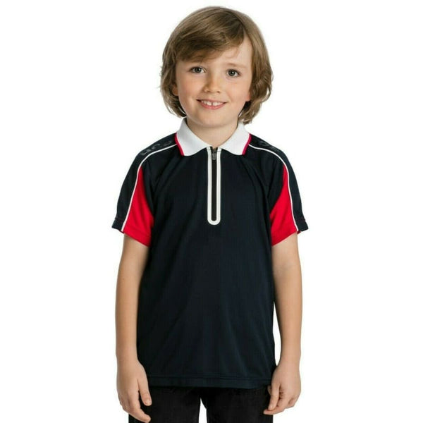 Horseware Childrens Boys Tech Cool Antibacterial Polo Shirt Short Sleeve Top