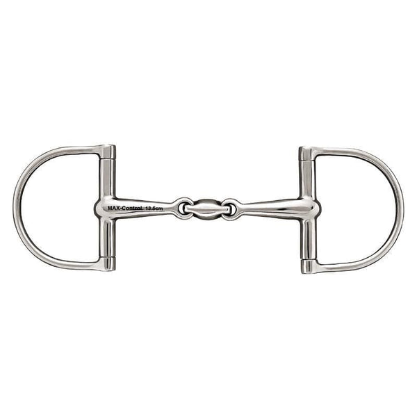 Sprenger Max Control D Ring Double Jointed Lozenge Eggbutt Snaffle Bit 40717