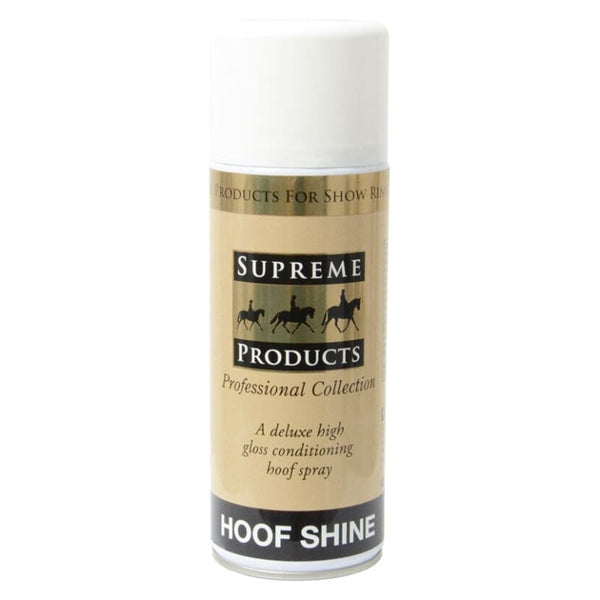 Supreme Products Hoof Shine Spray Aerosol Hoof Oil Alternative Show Ring Shine