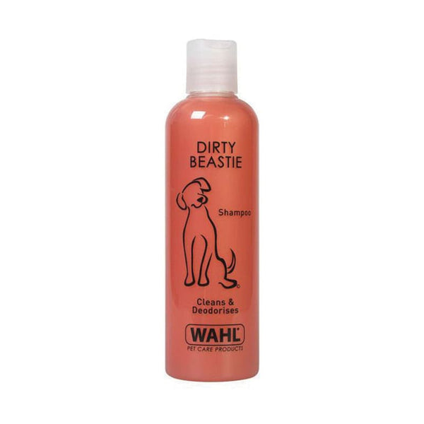 Wahl Dirty Beastie Pet/Dog Shampoo Deep Cleans and Deoderises Dirty Coats 250ml