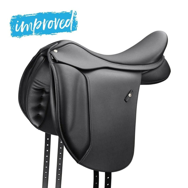 Wintec 500 WIDE Dressage Adjustable Synthetic Saddle HART 16'-18' Black Brown